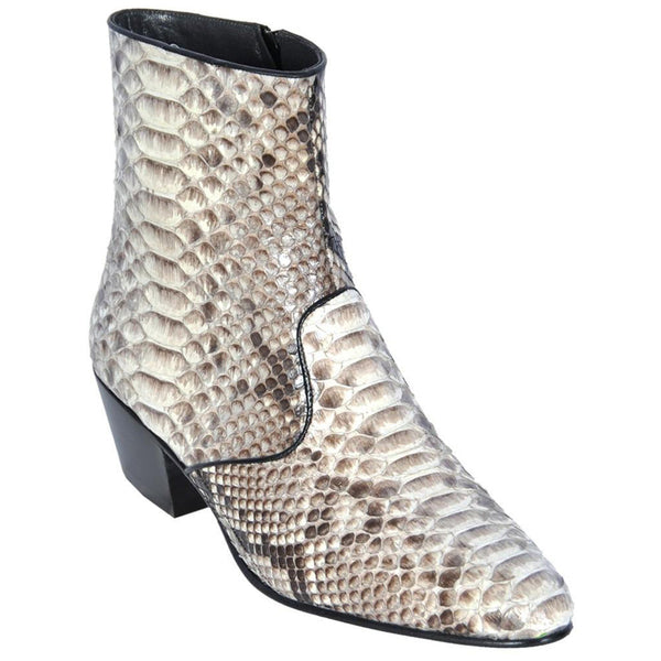 Snake Skin - Mens Python Snakeskin Ankle Boots