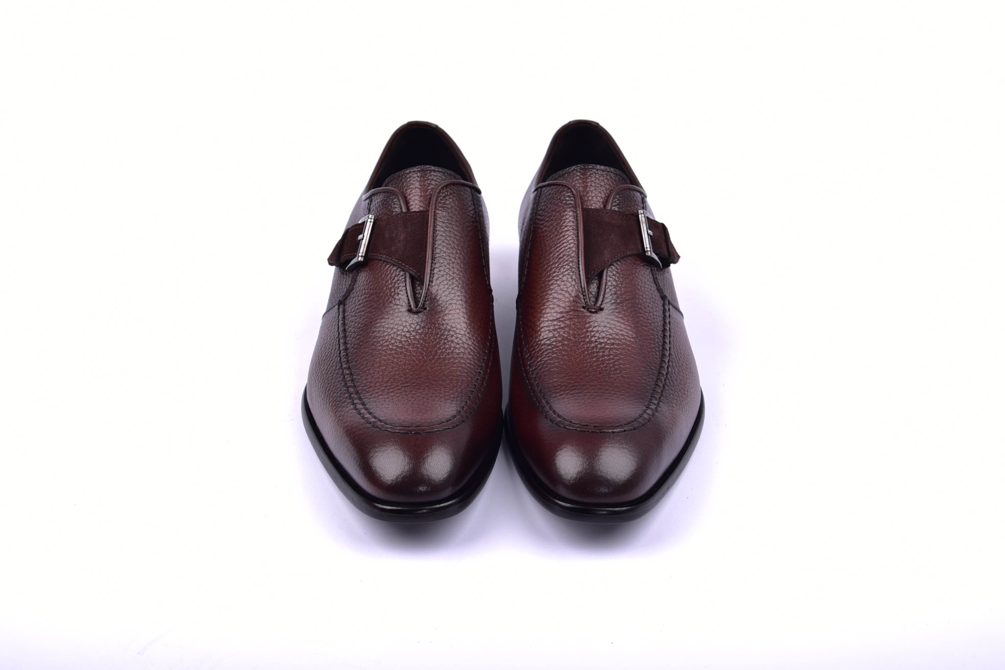 C051-6471 Monk strap-Brown