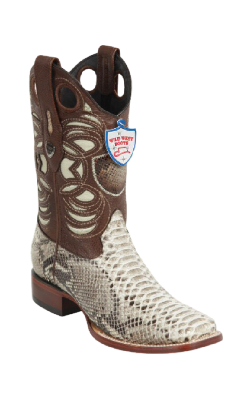 Botas de Pitón Original Horma Rodeo Wild West – ParaHombreUSA