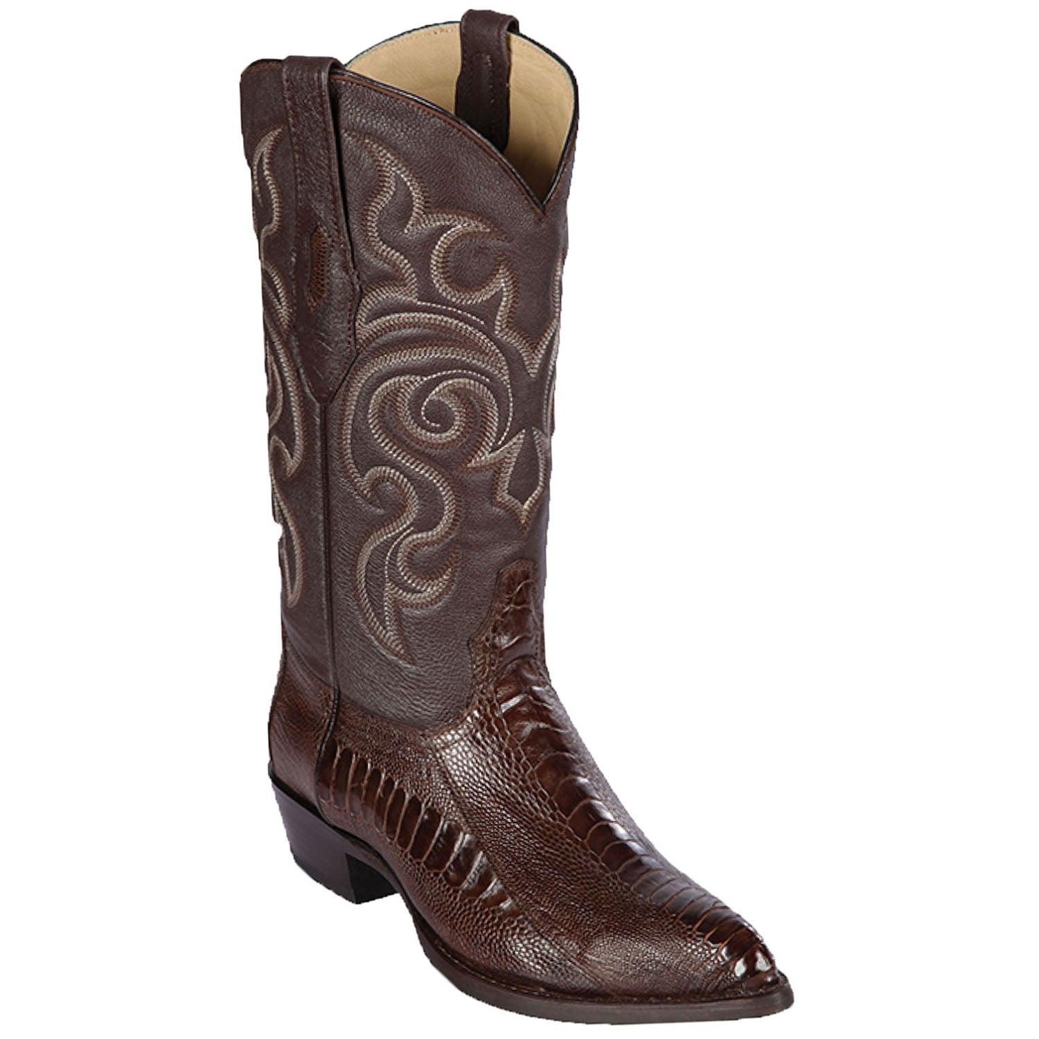 Botas de Avestruz Pata Horma Puntal -B
