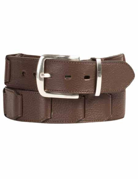 Mezlan Belt Brand AO10472 By Mezlan Belt In Brown