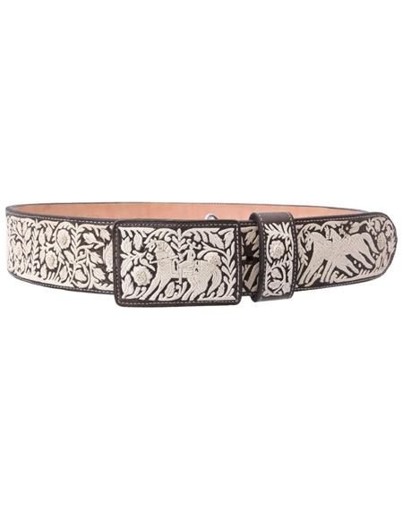 Cintos Hombre Cuero Cinto Pita Fina Ancho Original WD-1739