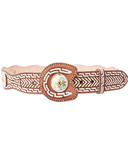 Cintos Hombre Cuero Cinto Piteado - Cintos Piteados