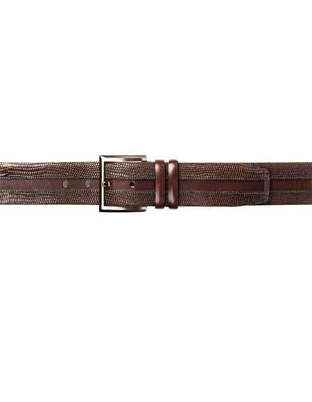 Mezlan Belt Brand AO10495 By Mezlan Belt In Cognac