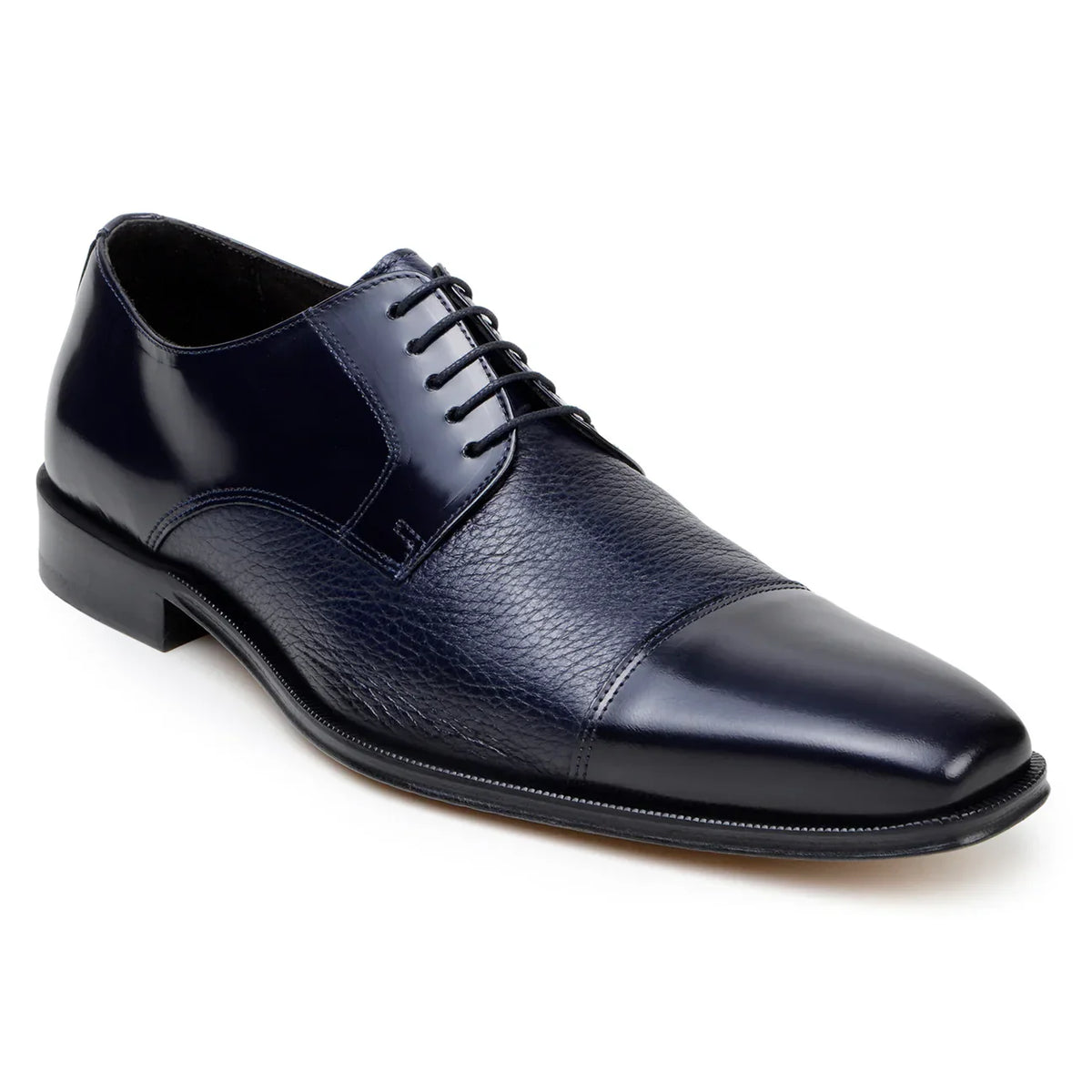 Belvedere Alexander Navy Formal Leather Shoes