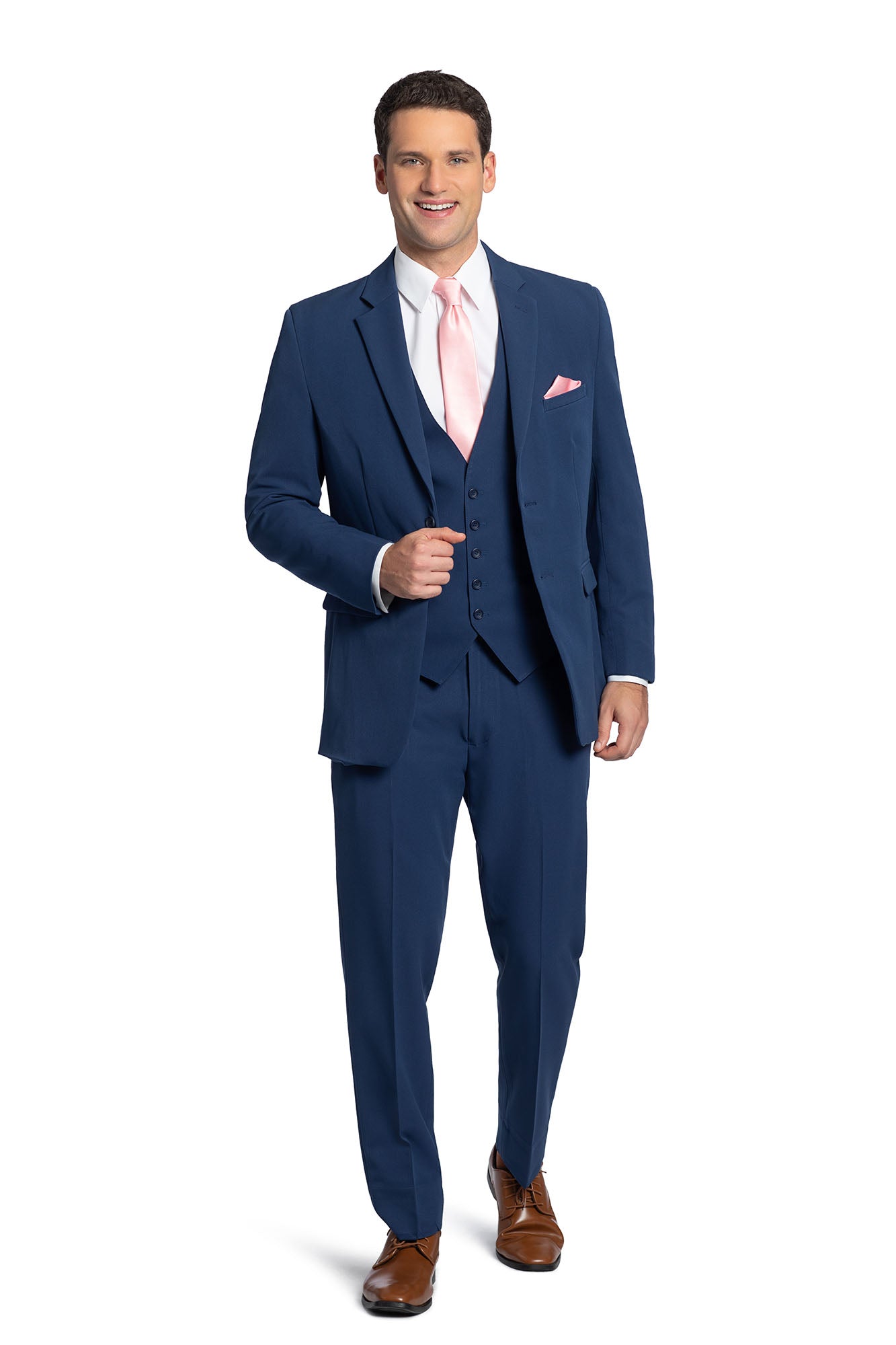 Western Suit - Trajes Para Hombres - Cowboy Formal Attire - Trajes De Novio - French Blue Suit