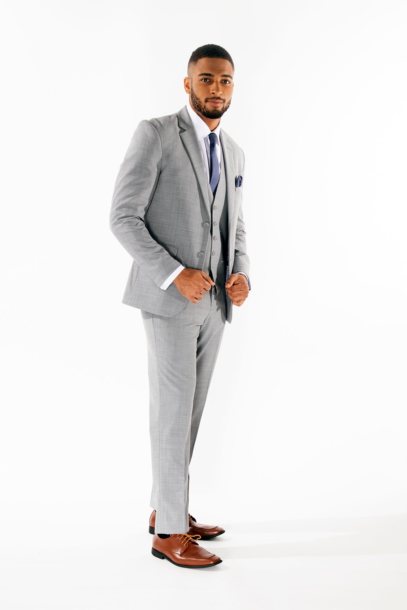 Western Suit - Trajes Para Hombres - Cowboy Formal Attire - Trajes De Novio Slim Fit - Grey
