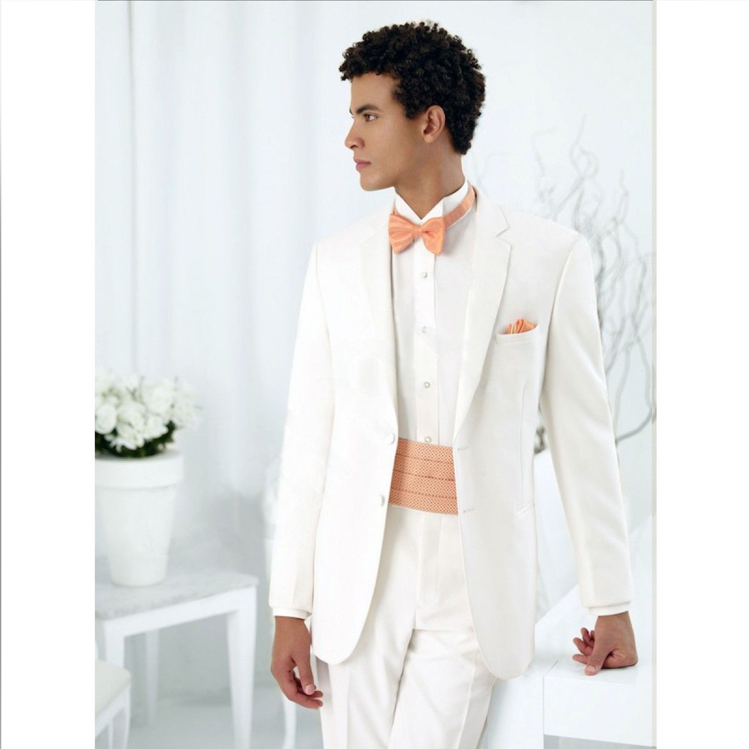 Western Suit - Trajes Para Hombres - Cowboy Formal Attire - Trajes De Novio -  Ivory