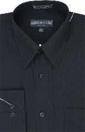 Hombres camiseta Vestido Negro SKU * VB528