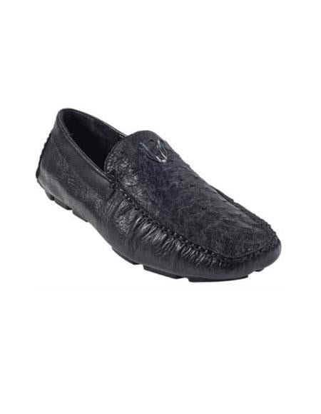 Avestruz Genuino Negro Masculino Chofer de Canilla Lleno 317 dolares SKU*KA2289