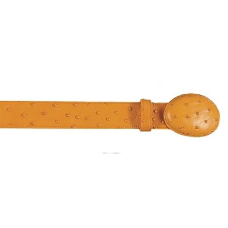 Auténtico auténtico estampado de avestruz con botón de oro