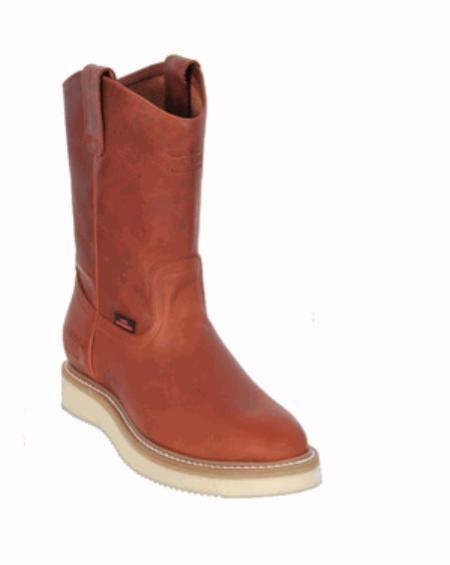 Men's Honey Los Altos Boots Grasso Nappa Work Boot