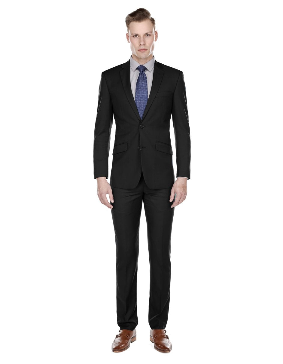 Trajes De Dombre Para Boda - Trajes De Novio - Traje Para Hombre - Black Summer Suit
