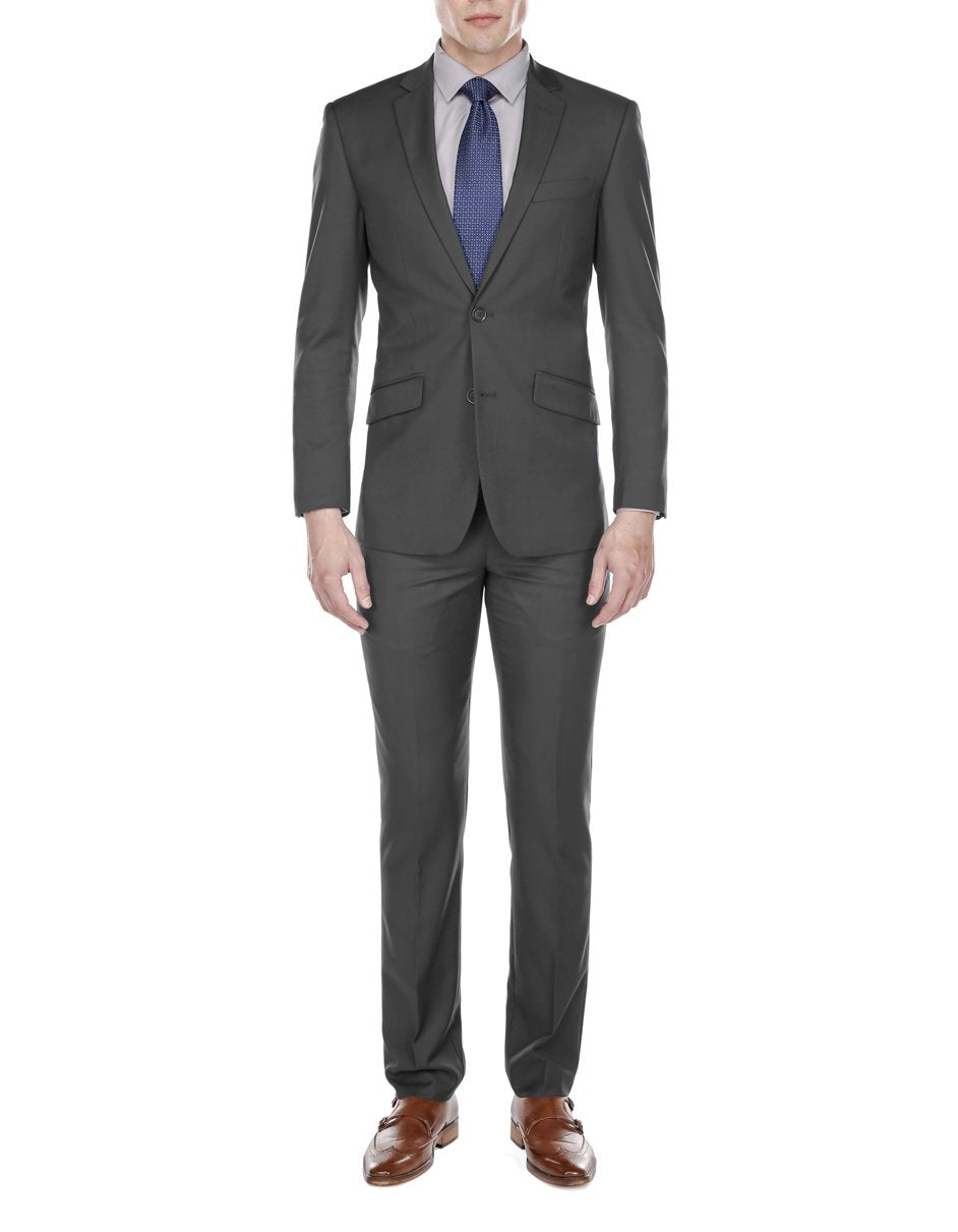 Trajes De Dombre Para Boda - Trajes De Novio - Traje Para Hombre - Grey Summer Suit