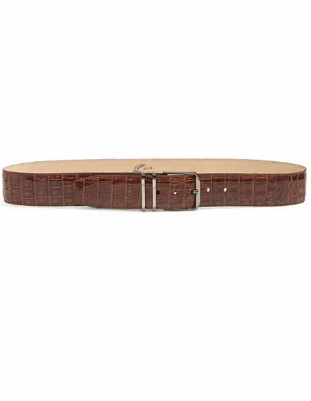 Mezlan Crocodile Belt - Mezlan Crocodile Belt