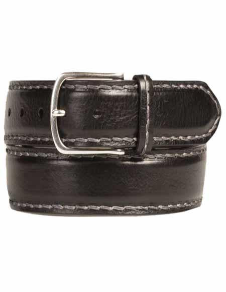 Mezlan Belt Brand AO10474 By Mezlan Belt In Black