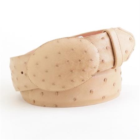 Cinto De Avestruz - Cinto Vaquero Oryx Cinturón Avestruz