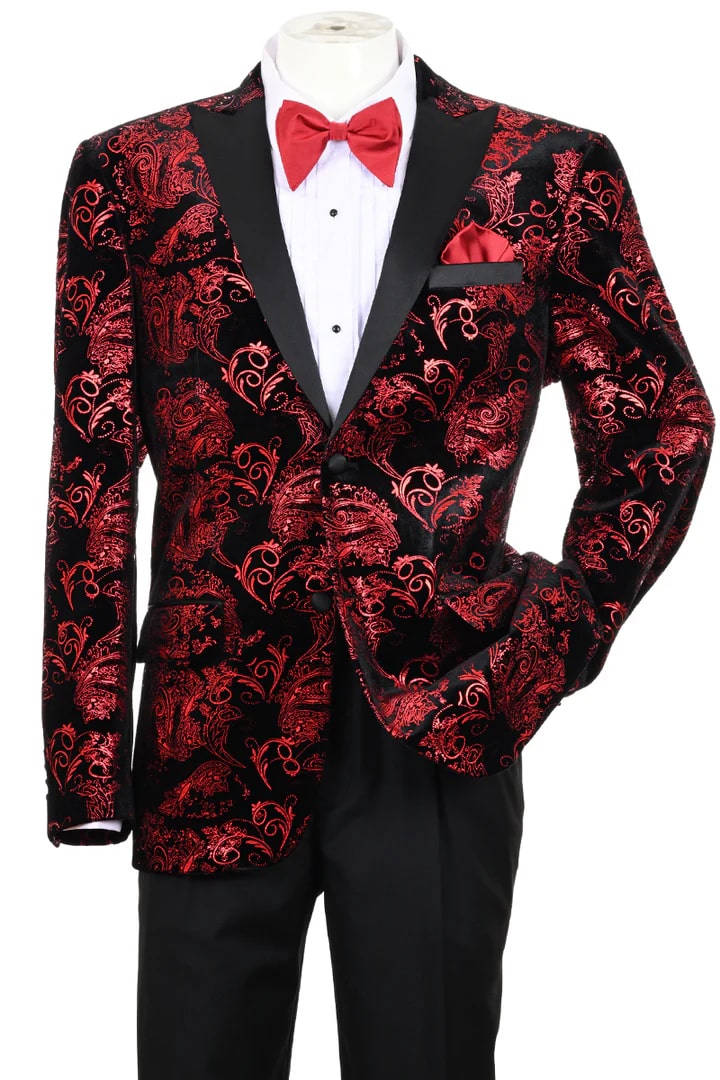 Trajes De Hombre Para Boda - Trajes Para Novio -Red Suit
