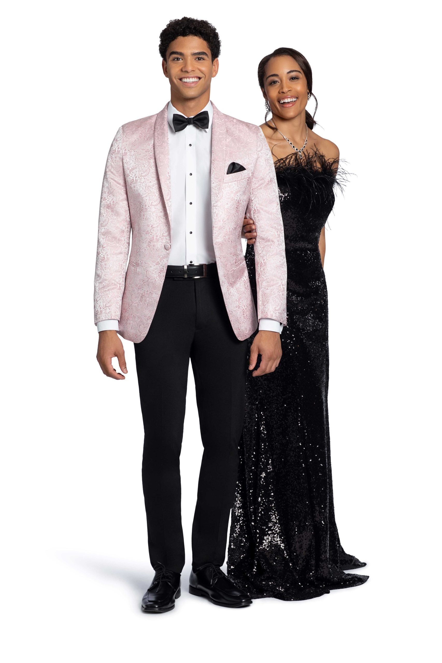 Western Suit - Trajes Para Hombres - Cowboy Formal Attire - Trajes De Novio Slim Fit - Pink