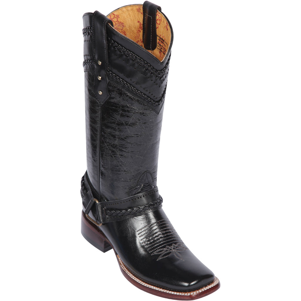 Botas Vaqueras para mujer negras 