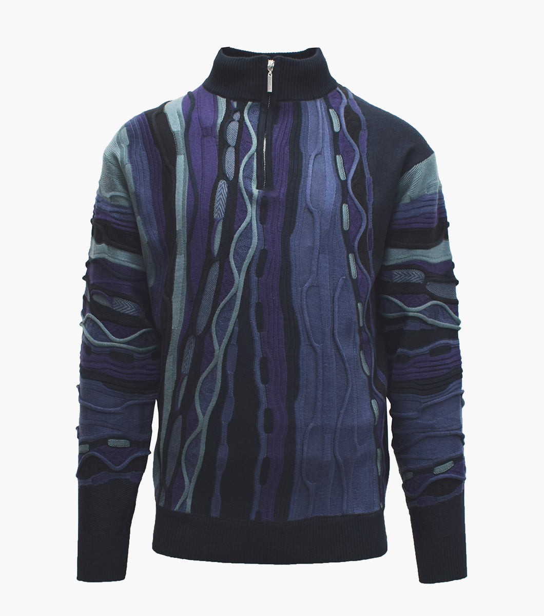 CONRAD Quarter Zip Sweater