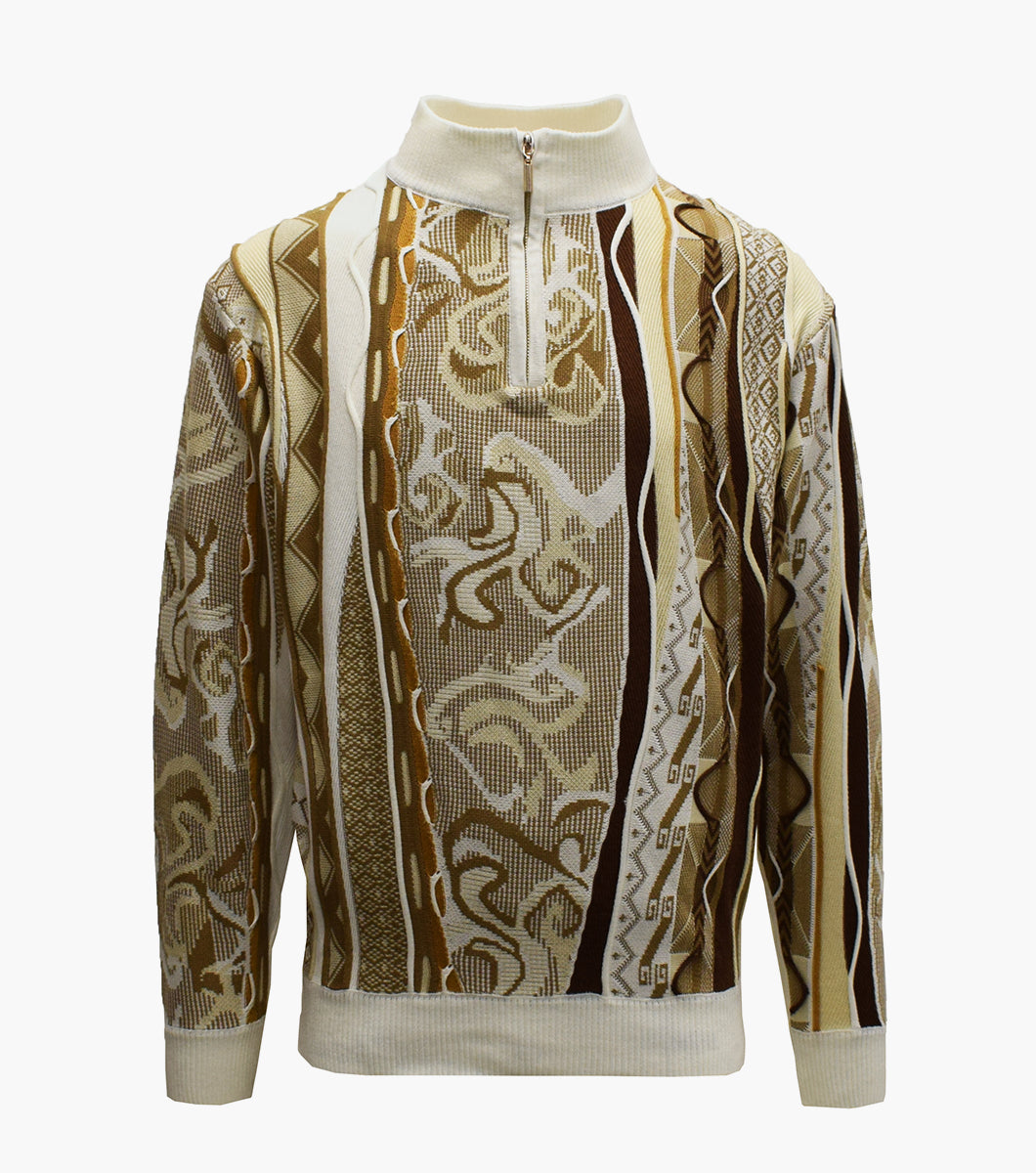 SINCLAIR Quarter Zip Sweater