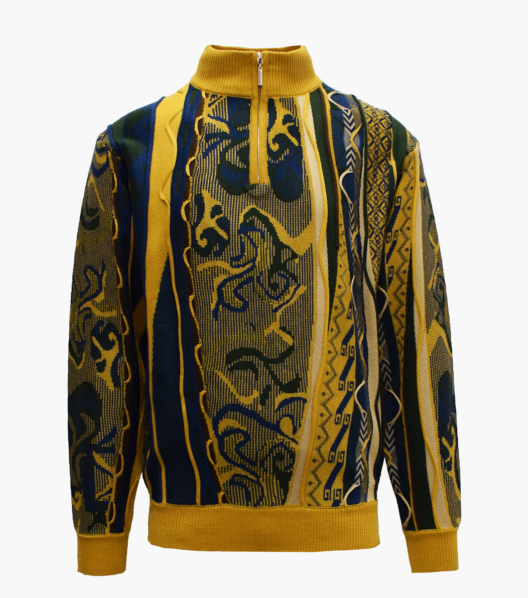 SINCLAIR Quarter Zip Sweater