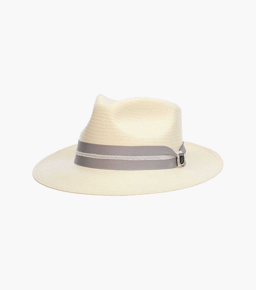 BENNETT FEDORA Toyo Pinch Front Hat