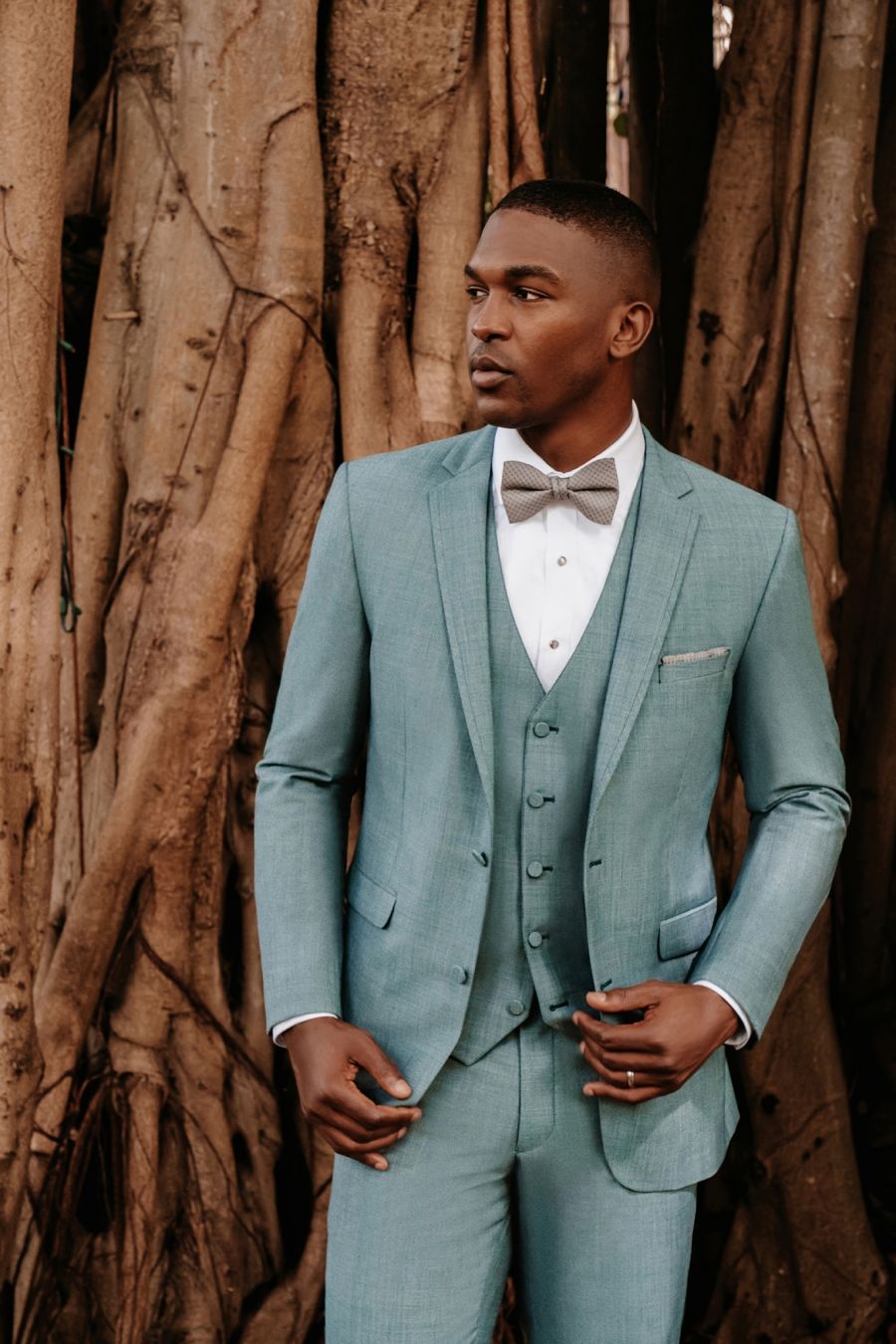 Western Suit - Cowboy Formal Attire - Trajes De Novio - Sea Glass Green