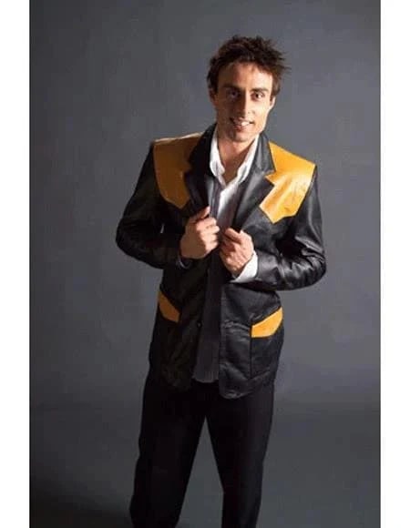 Black and Gold Tuxedo - Smoking Traje - Esmoquin - Smoking Para Hombre - Black and Gold Tuxedo
