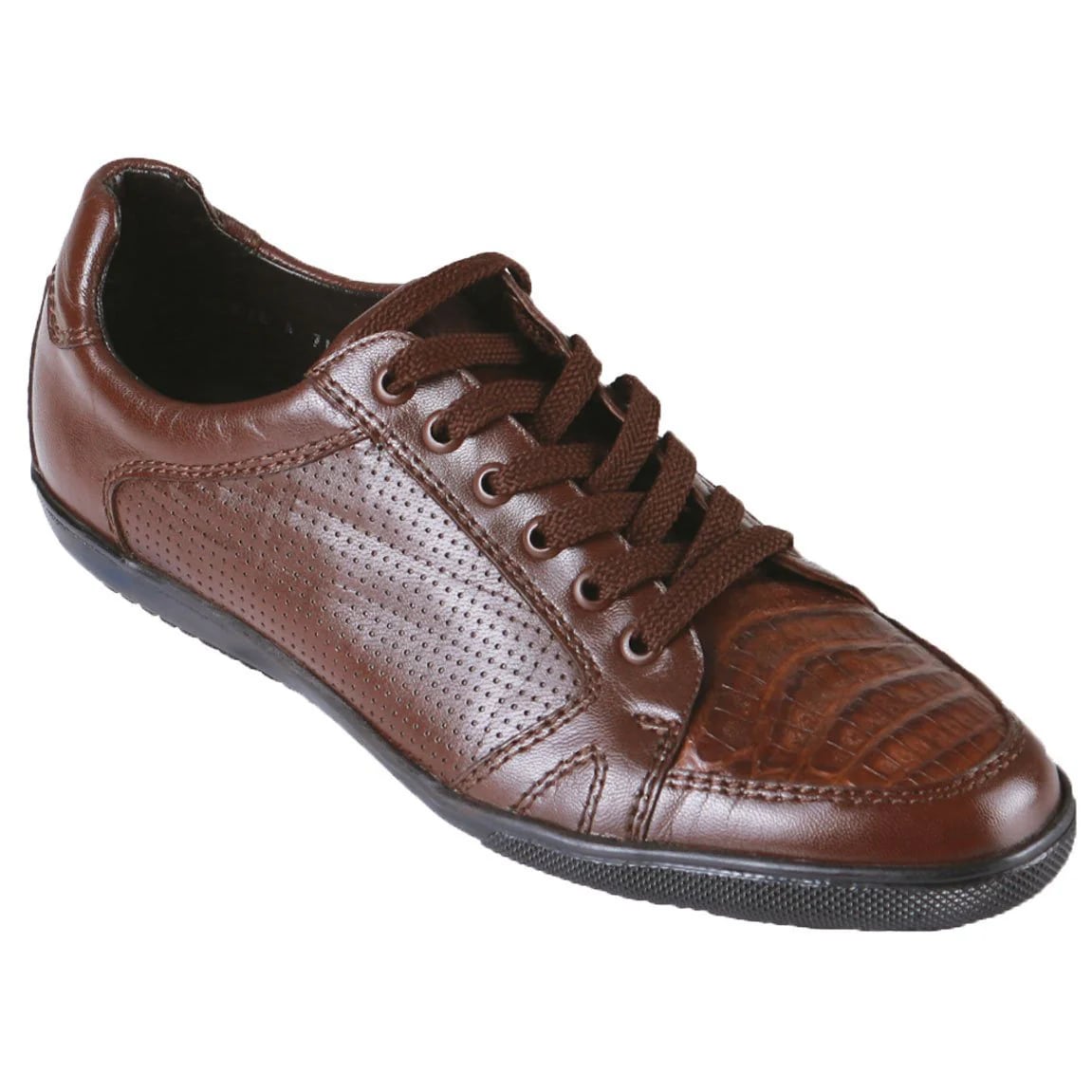 Zapatos De Avestruz Originales Para Hombre - Sneaker Caiman Panza