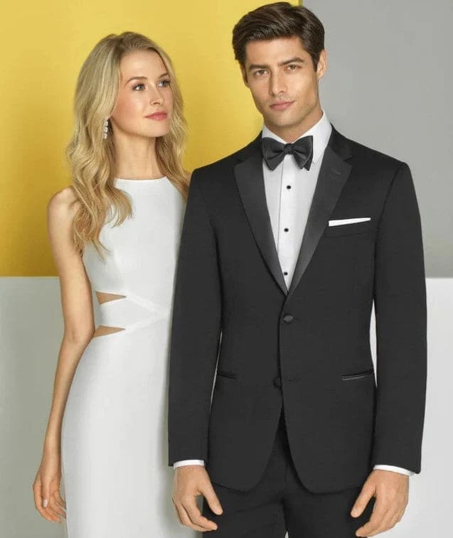 Smoking Traje - Esmoquin - Smoking Para Hombre - Western Suit Black Tuxedo