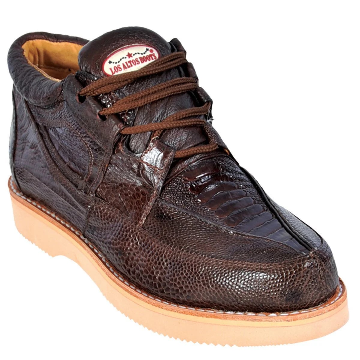 Zapatos De Avestruz Originales Para Hombre - Zapato Casual Avestruz Pata