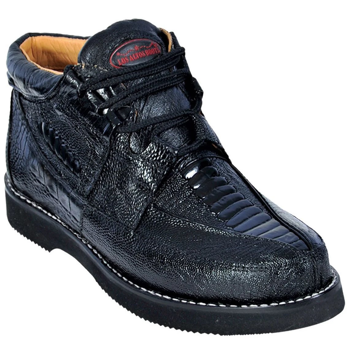 Zapatos De Avestruz Originales Para Hombre - Zapato Casual Avestruz Pata Negro