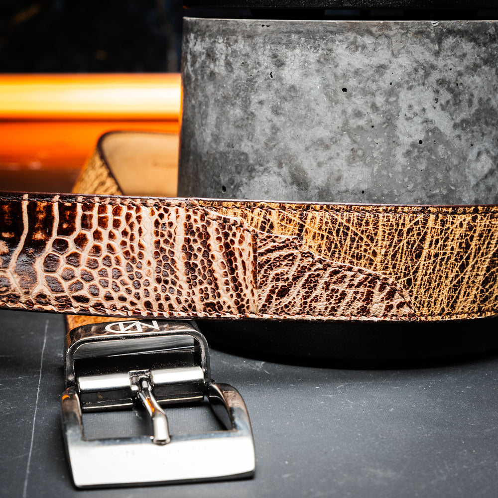 Marco Di Milano Alessio Belt Orix Leather Loafer