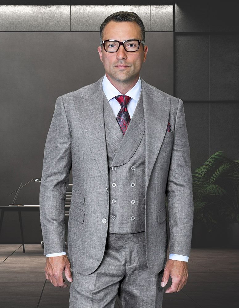 statement-men-s-3-piece-100-wool-modern-fit-suit-peak-lapel