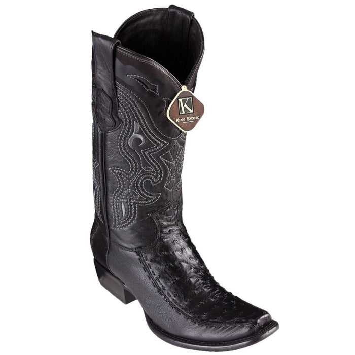 Botas de Avestruz Original Dubai Tejida