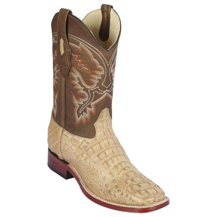 Botas de Cocodrilo Caiman Lomo Horma Amplia LAB