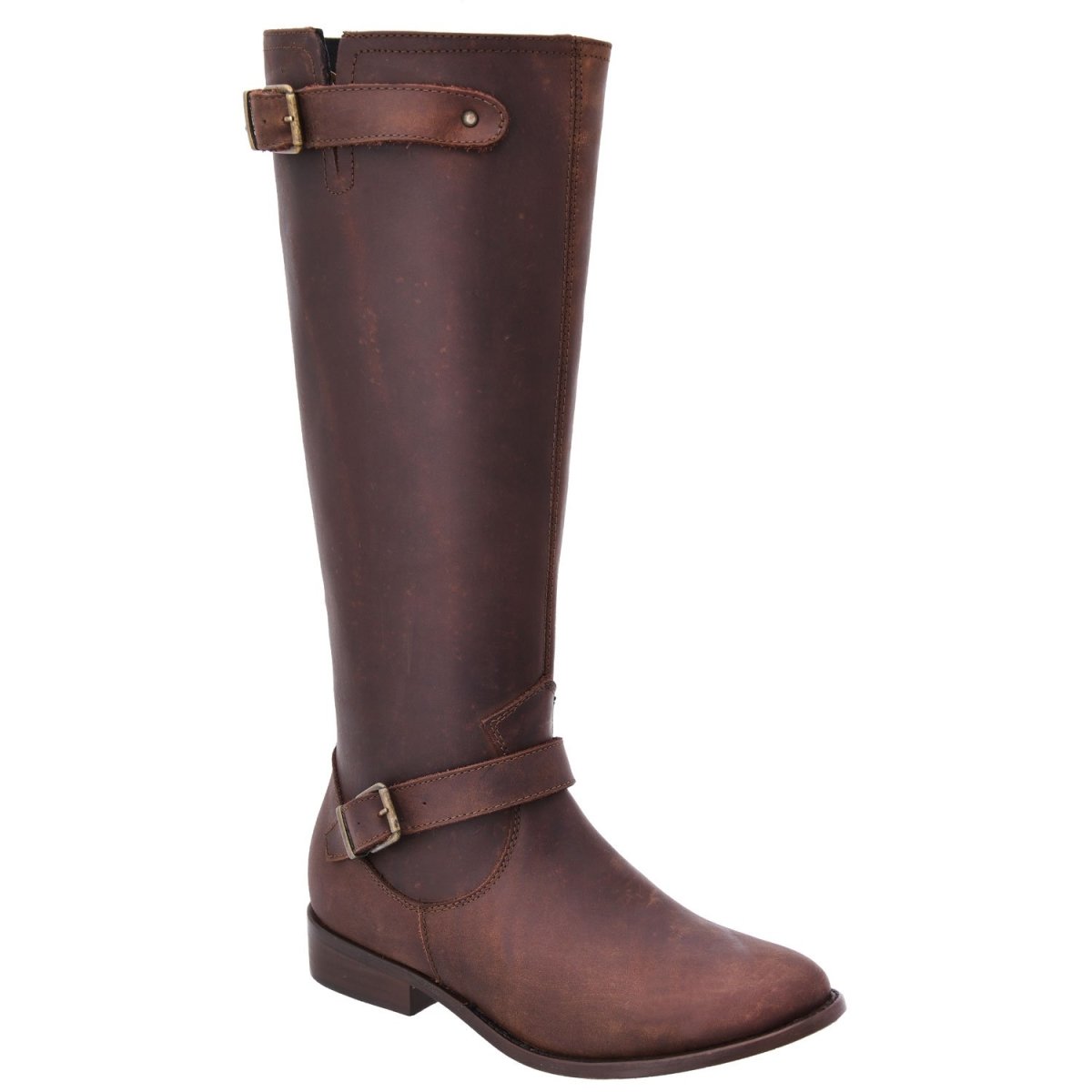 Botas de Cuero Camperas para Mujer  Cafe WD-467