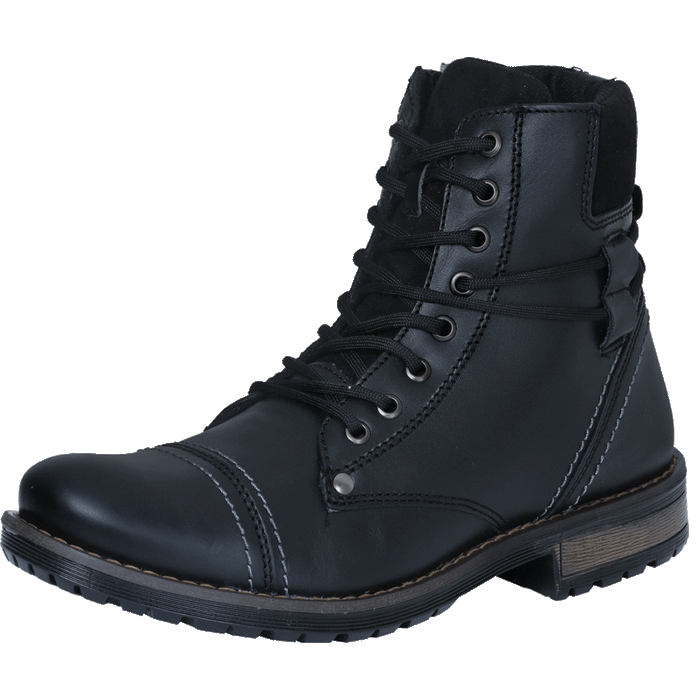 Botas de Cuero Estilo Combat para Hombre LAM