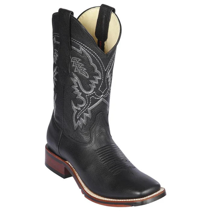 Botas de Cuero Punta Ancha LAB