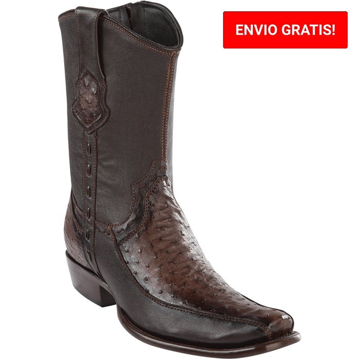Botas de Avestruz Cortas Horma Dubai