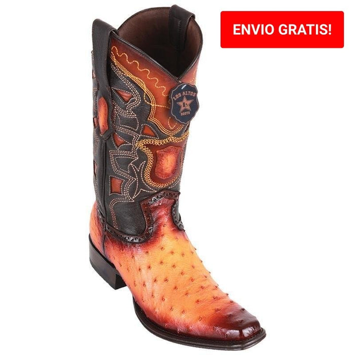 Botas de Avestruz Horma Europea