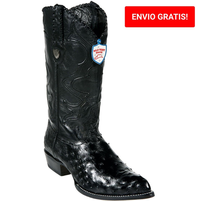 Botas de Avestruz Horma Puntal
