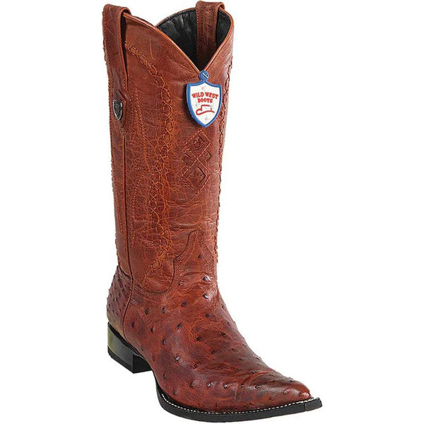 Alligator Cowboy Boot - Botas de Cocodrilo Caiman Cola Original Horma Puntal Black Cherry