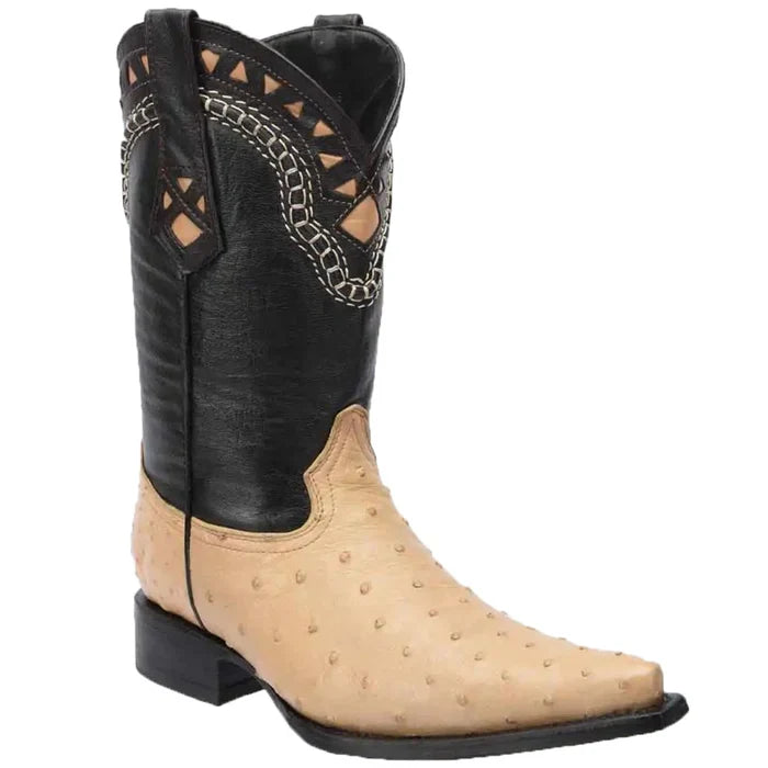 Botas de Avestruz Original Horma 3X Aladino WD