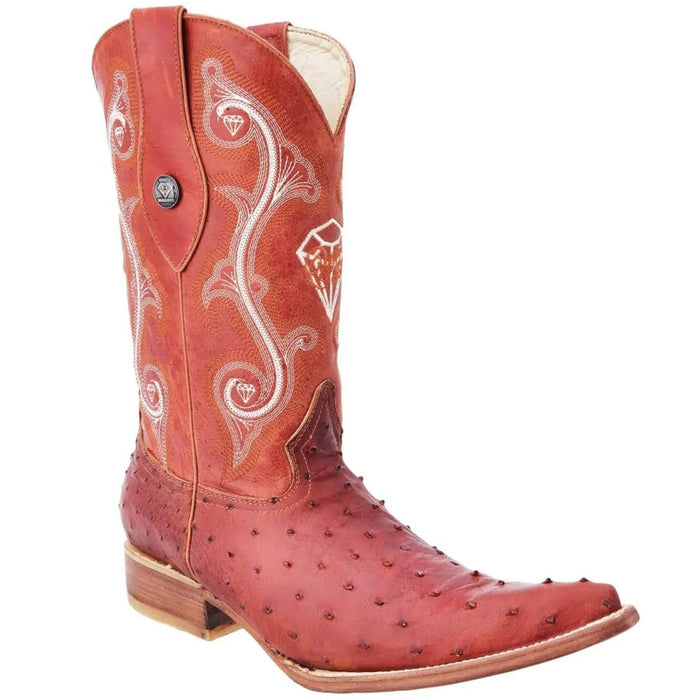 Botas de Avestruz Original Horma 3X Aladino