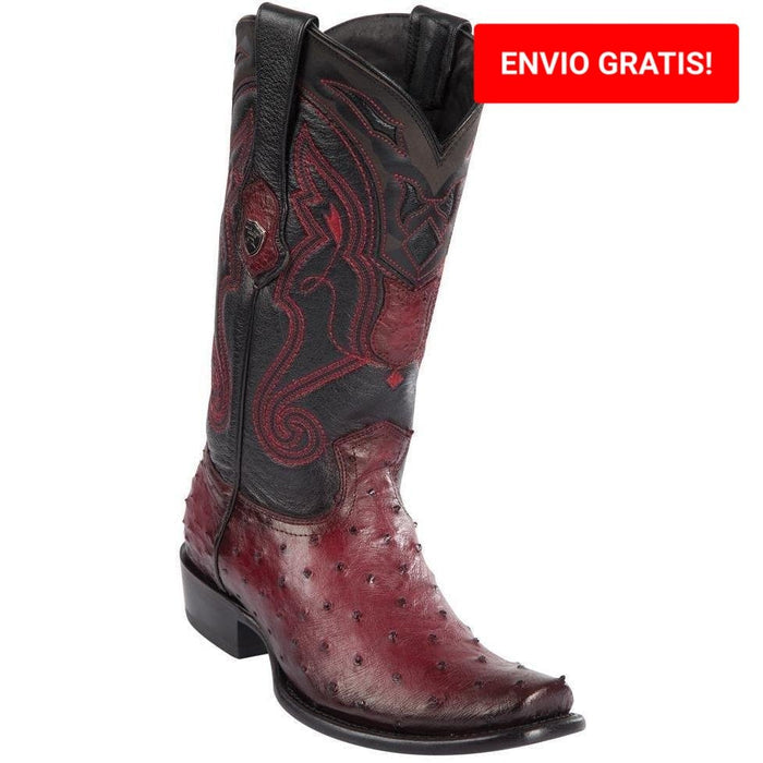 Botas de Avestruz Original Horma Dubai