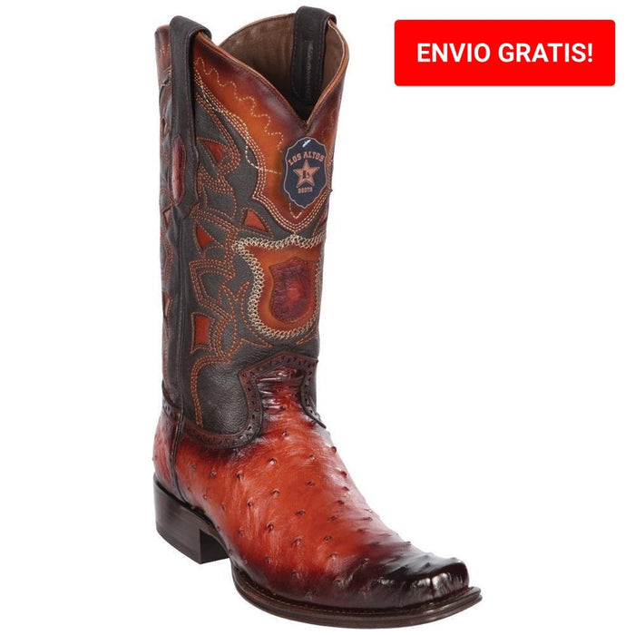 Botas de Avestruz Original Horma Europea