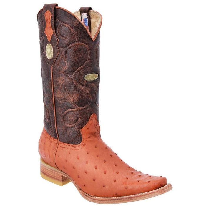 Botas de Avestruz Original Horma Europea